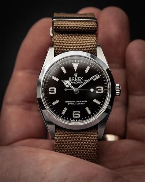 rolex explorer specs|rolex explorer on a nato.